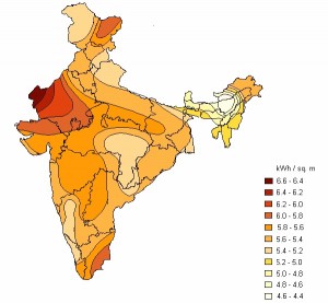 solar-energy-distribution-india-map