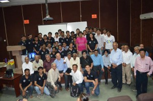 cev team with alumni of '70 batch