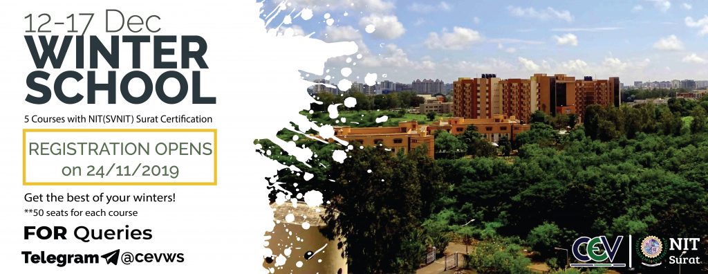 WINTER SCHOOL - CUTTING EDGE VISIONARIES